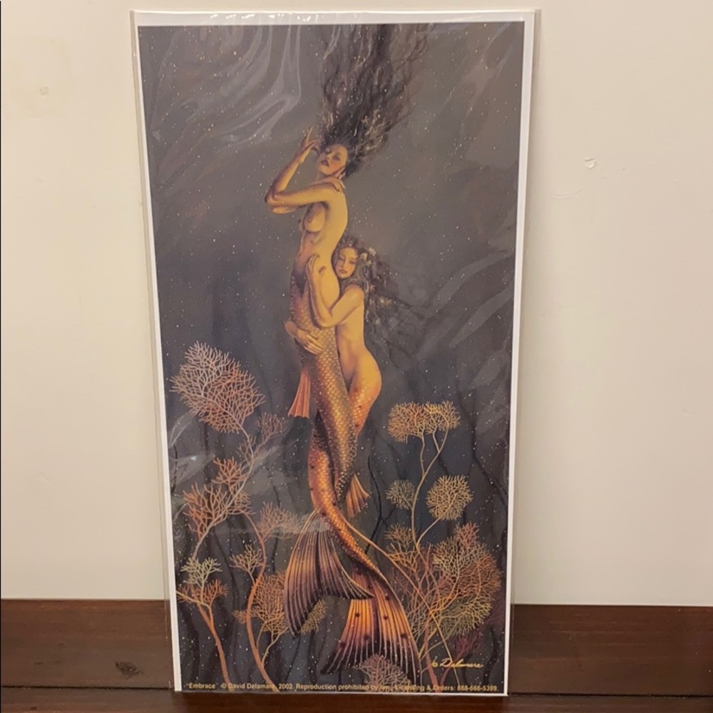 New 7x11” Mermaid print